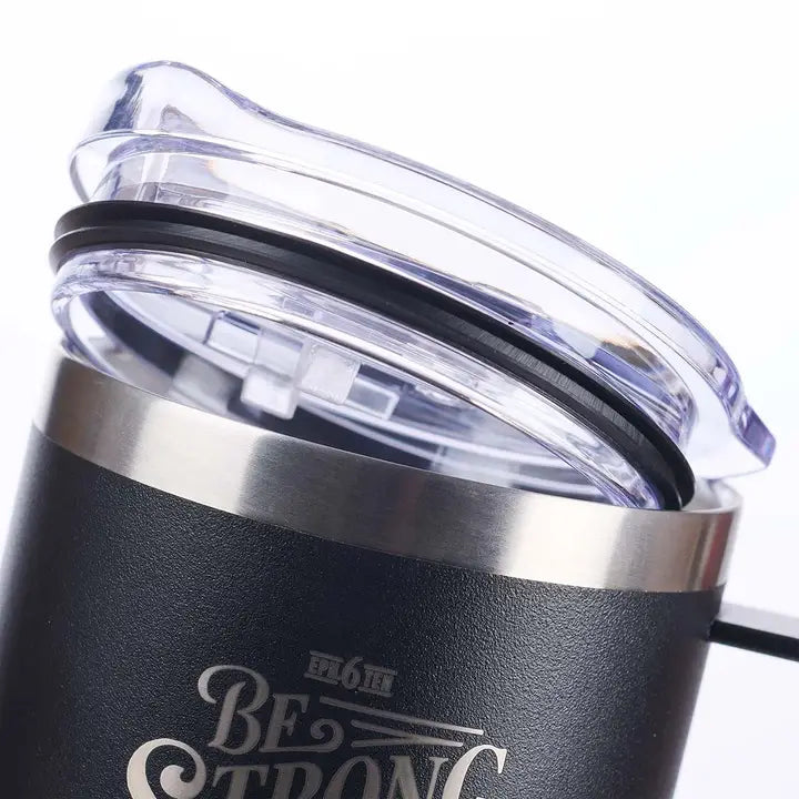 Mug Ss Camp Black Be Strong Eph. 6:10