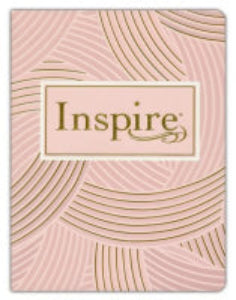 NLT Inspire Bible: The Bible for Coloring & Creative Journaling--softcover, pink