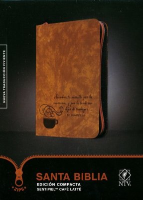 Santa Biblia NTV Ed. Compacta, Sentipiel Cafe Latte (NTV Holy Bible Compact Ed., Soft Imit. Leather Tan)