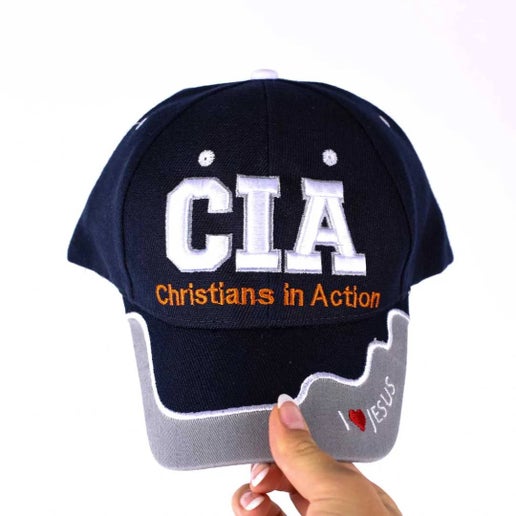 Cap - Navy - Christian In Action