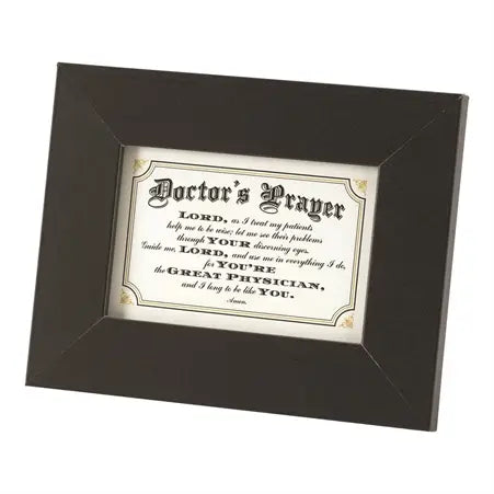 Doctor's Prayer Frame