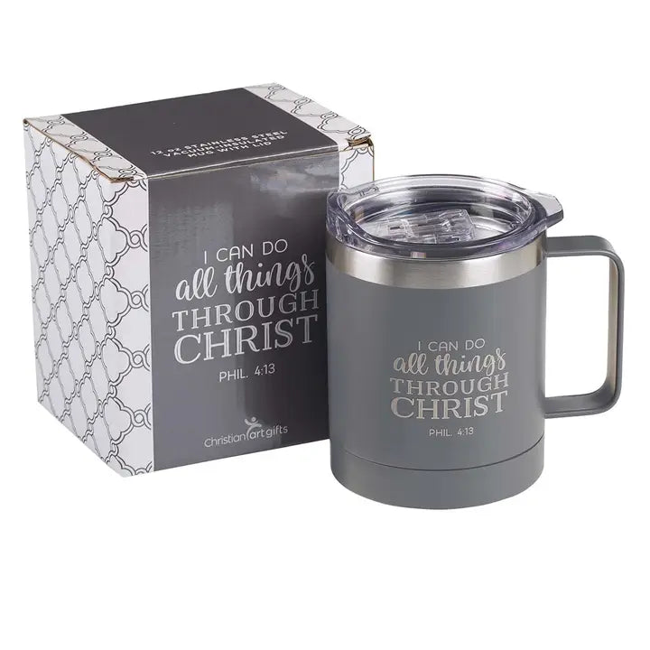 Mug Ss Camp Gray All Things Phil. 4:13