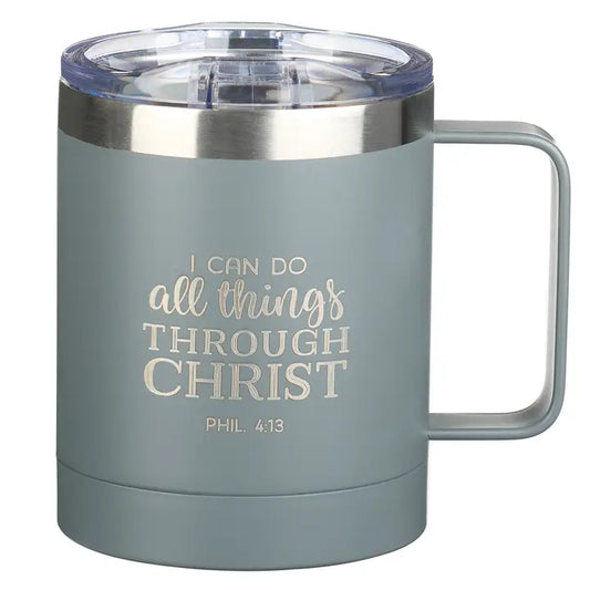 Mug Ss Camp Gray All Things Phil. 4:13