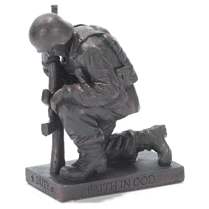 Figurine Soldier Duty Faith in God