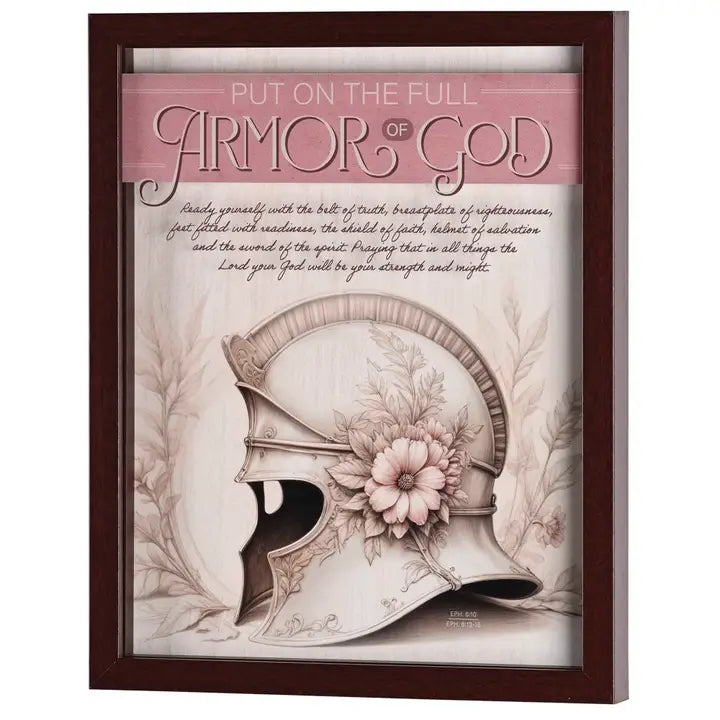 Framed Wall Art Full Armor Women 11x14