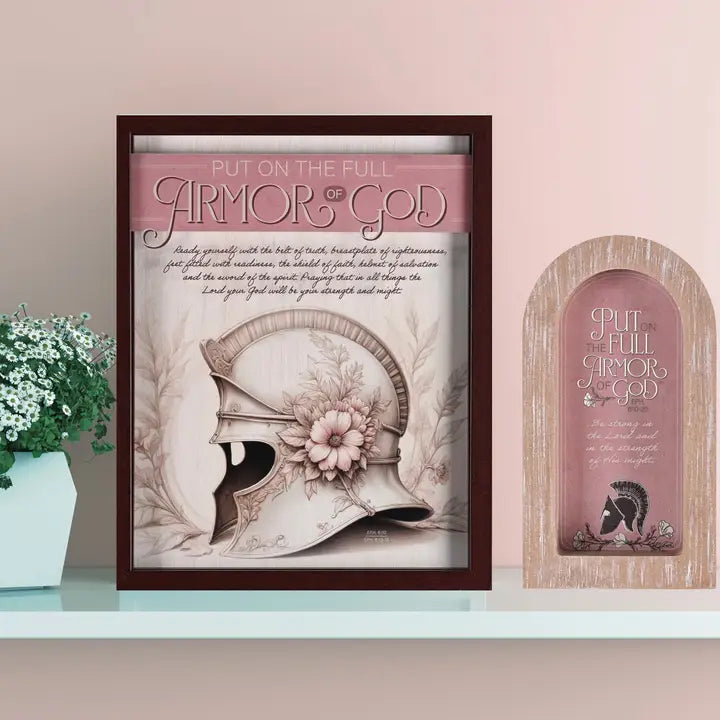 Framed Wall Art Full Armor Women 11x14