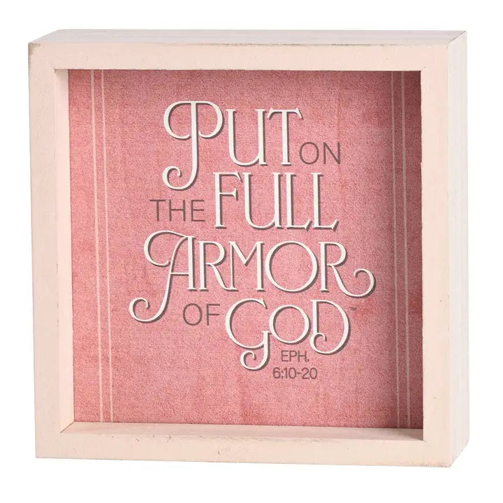 Tabletop 2 Sided Art Armor of God 6x6