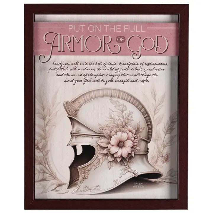 Framed Wall Art Full Armor Women 11x14