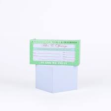 Church Offering Envelopes - Cash Envelopes for Tithes and Offering - Tithes & Offerings Proverbs 3:9 - Pack of 100