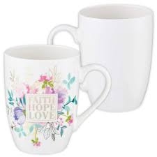 Mug Faith Hope Love 1 Corinthians 13:13