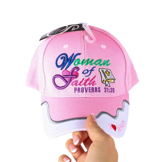 cap - Pink - Women Of Faith