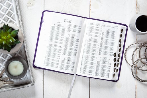 KJV Bible - Compact Amethyst