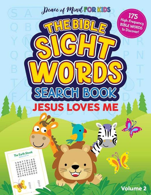Bible Sight Words Search Book: Jesus Loves Me by Good Books