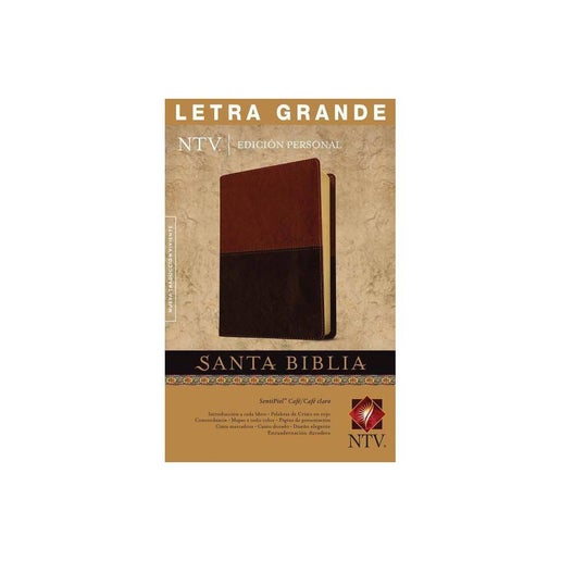 Santa Biblia NTV, Edición personal, letra grande, DuoTono (Spanish Edition)
