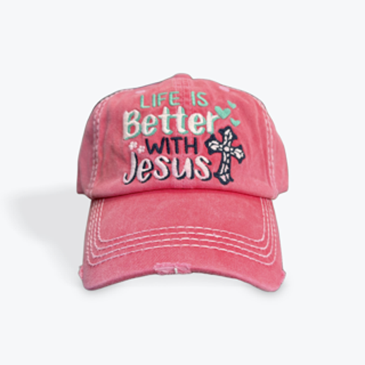 Cap Life is better with Jesus