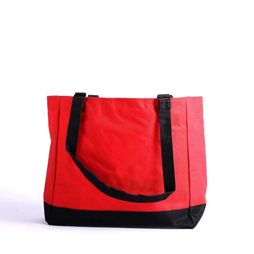 Tote - Nursing Is A Work Of Heart - Red