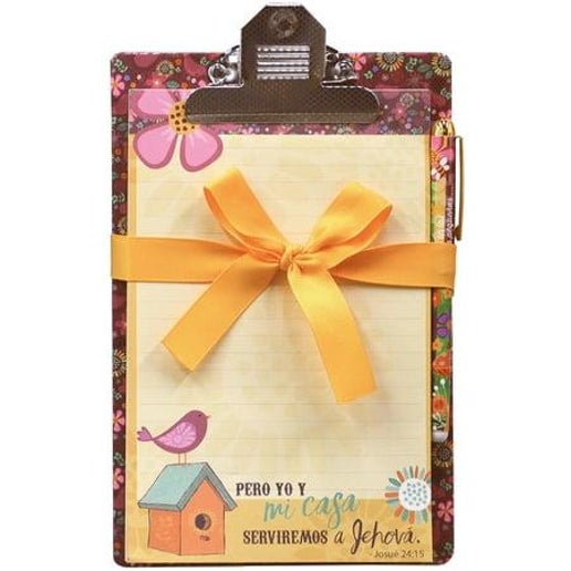 SPAN-clipboard Pad Pen Set-Serve (#24310) (Spanish)