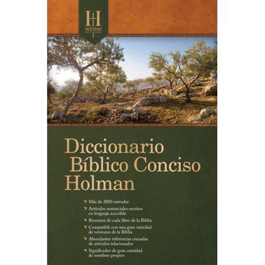 Diccionario Bíblico Conciso Holman (Hardcover)