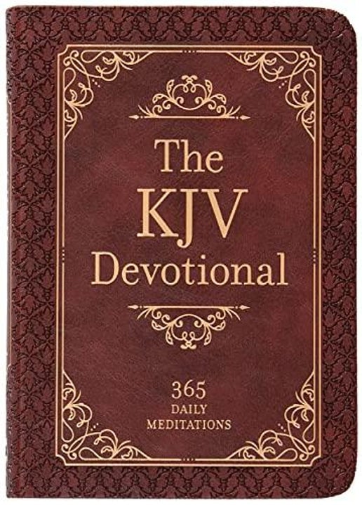 The KJV Devotional - by Broadstreet Publishing Group LLC (Leather Bound)