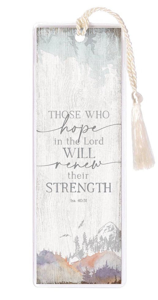 Those Who Hope In The Lord - Bookmark