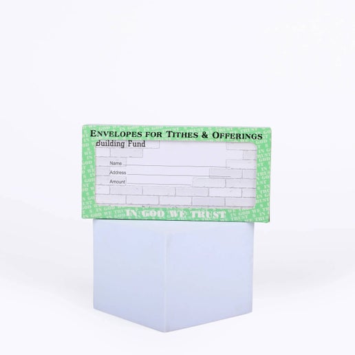 Offering Envelope Building Fund 100Ct