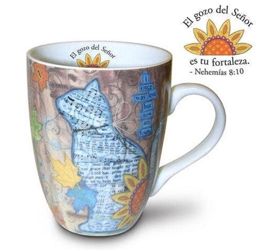 Taza Ceramic : Autumn Cat, Nehemiah en Español