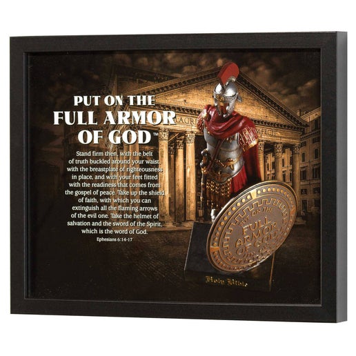 Frmd Wall Full Armor Of God Wd/Gls Blk