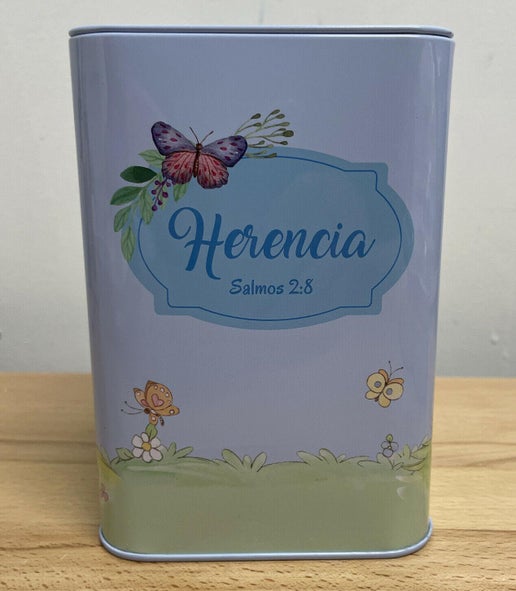 Alcancia Precious Moments Herencia Salmos :2:8