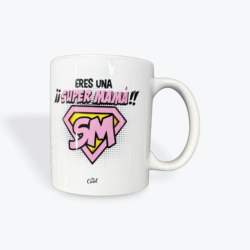 Taza 203 Eres una super mamá