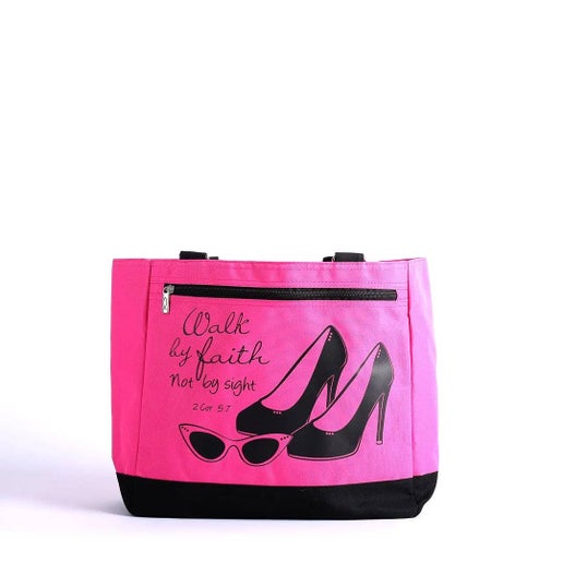 Tote - Walk By Faith - 12.5x11.5x6