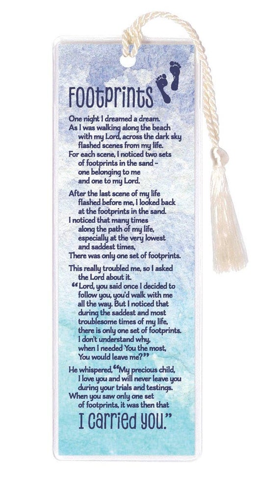 Footprints - Bookmark