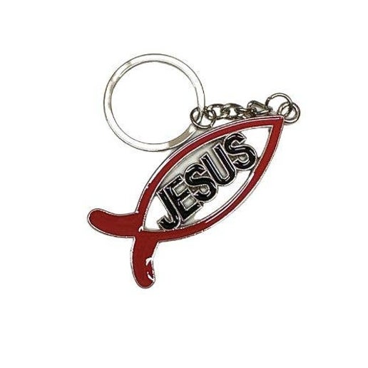 Jesus Fish Keychain