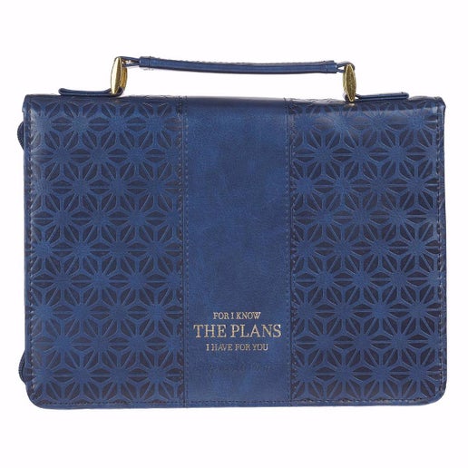 Jeremiah 29.11 Blue Large Bible Cover