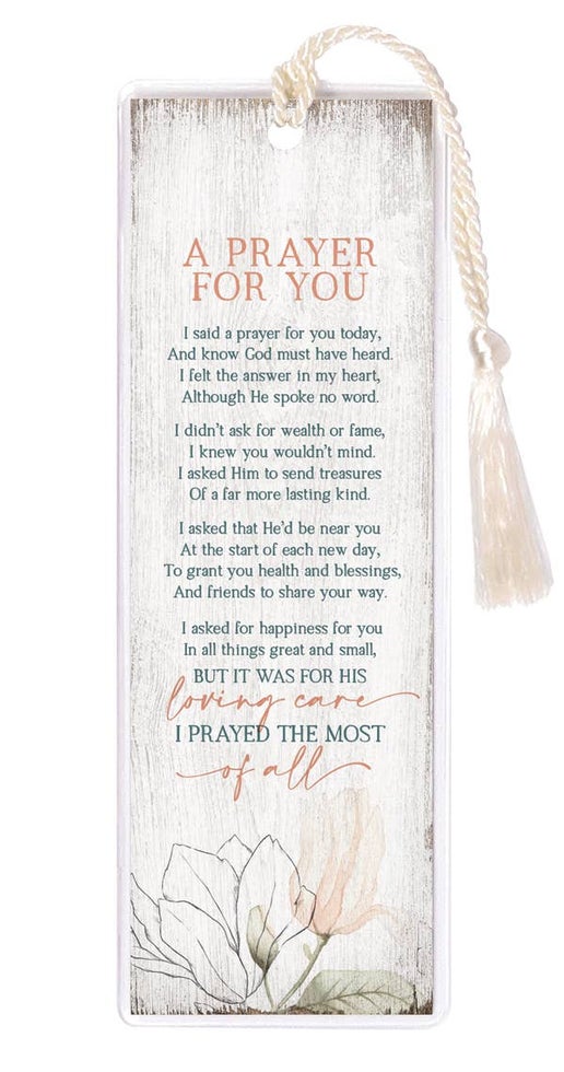 A Prayer For You - Bookmark