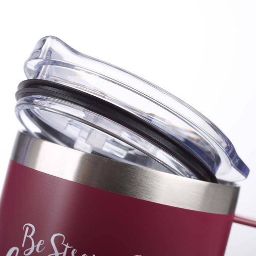 Be Strong & Courageous Very Berry Camp-style Stainless Steel