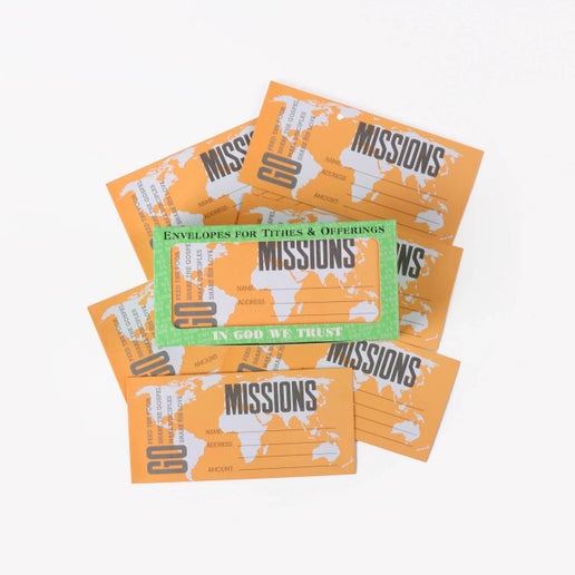 Offering Envelope Missions 100Ct