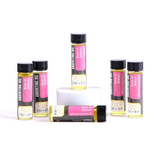 Anointing Oil - Rose of Sharon - 6 Pack - 1/4 oz